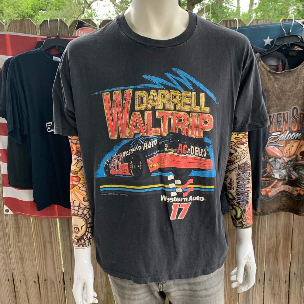 Vintage 1994 Darrel Waltrip Motorsport Racing T-shirt Size XL